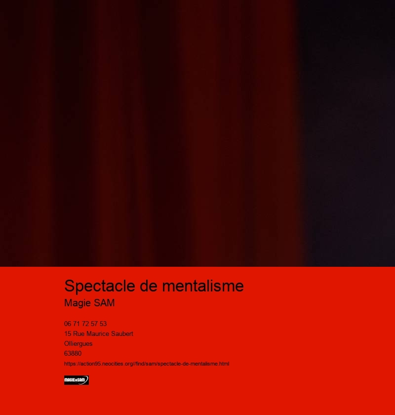 spectacle de mentalisme